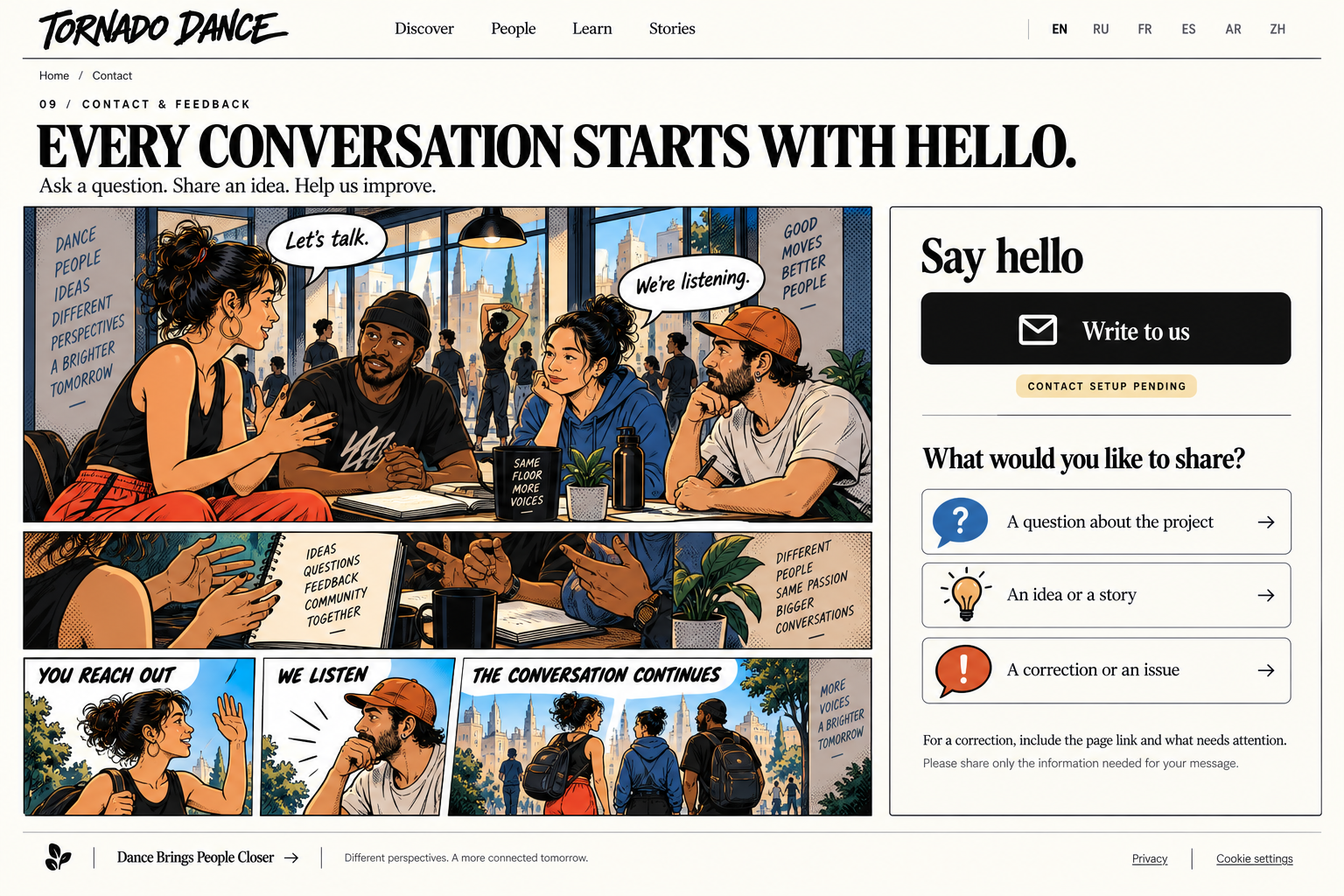Contact & Feedback